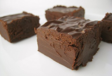 Healthy Vegan frozen chocolate fudge bars